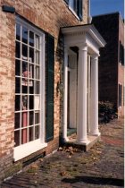 Phillips house, view of front entrance